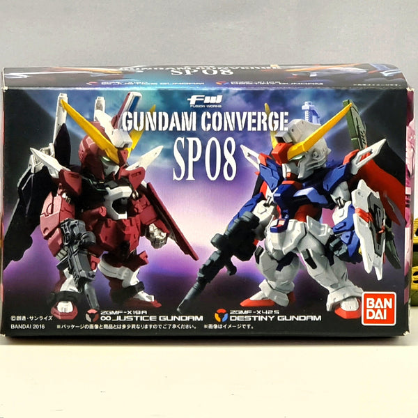 FW Gundam Converge SP08 Destiny & Infinite Justice Box Front1