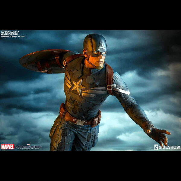 Marvel Captain America Premium Format Figure Front Closeup1