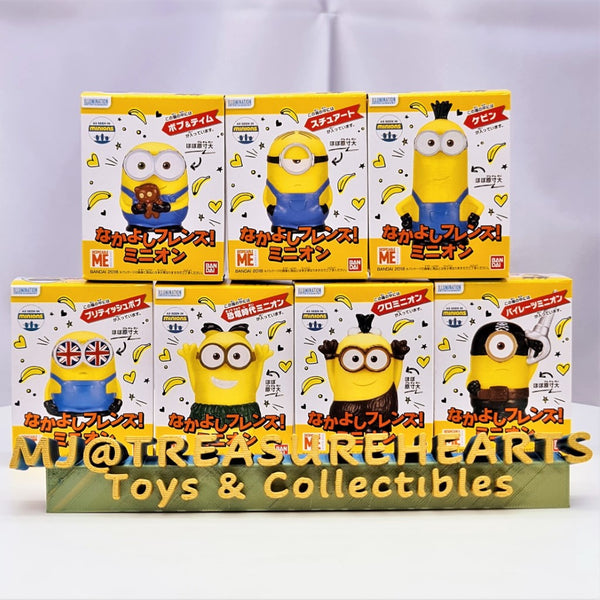 Nakayoshi Friends! Minion 14Pack Contents Front with MJ Brand2