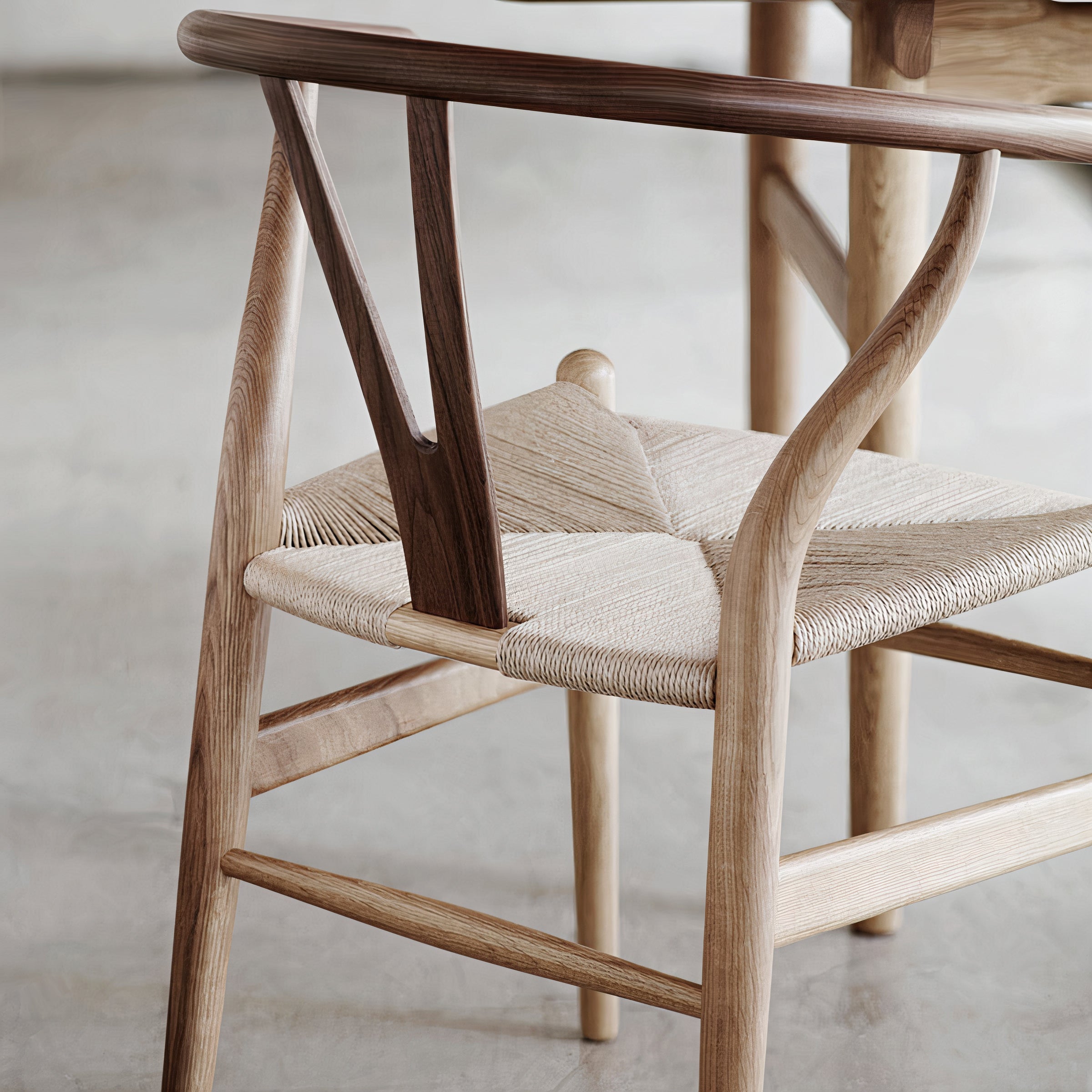 Wishbone Dining Chair - Wood Oak