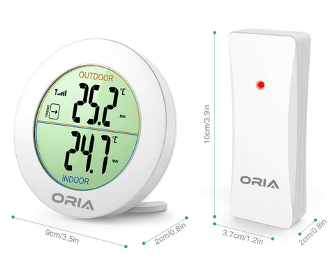 Thermomètre sans fil et capteurs extérieurs