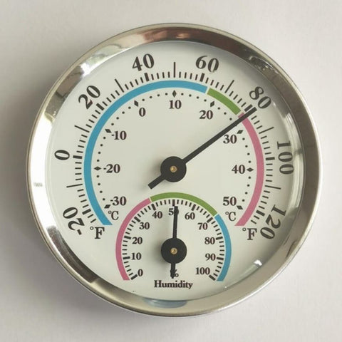 Nouveau thermomètre hygromètre intérieur extérieur de 10 cm - Temu