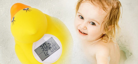 Thermomètre de bain de bébé flottant mesure de sécurité température de  l'eau san