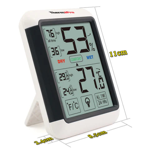 Thermomètre Frigo Digital -20/+50°C - Thermomètres de Cuisine  Professionnels - La Toque d'Or