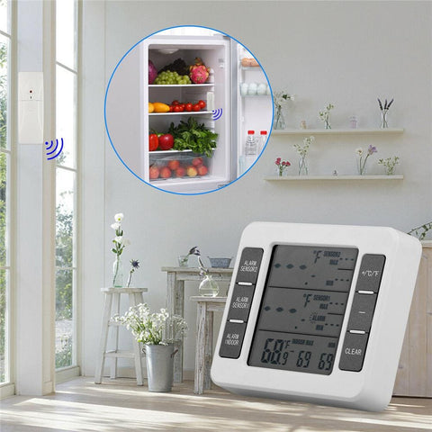 Thermomètre digital réfrigérateur min -50 °C max 70 °C N°8 Alla