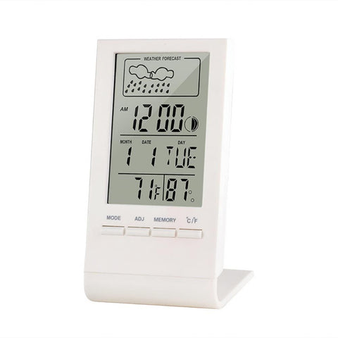 Thermomètre digital intérieur Otio blanc