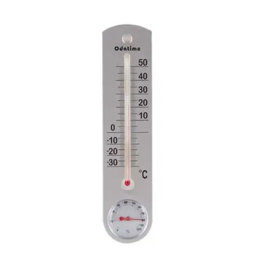 Thermomètre extérieur, thermomètre à fenêtre étanche Thermomètre de Jardin  extérieur Transparent Macaron