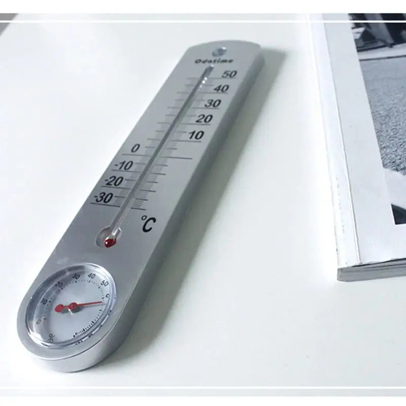 Thermomètre Hygromètre Digital Baromètre en Métal 260x260x50mm