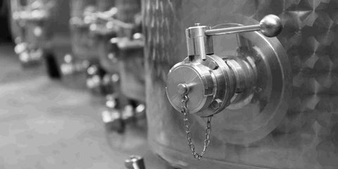 Portella del serbatoio inox per il vino