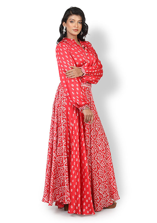 Buy Casual  Dress In Red Colour At Online Simaaya