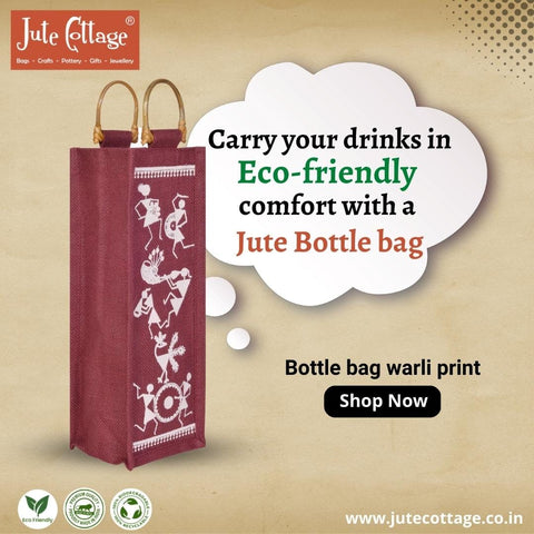 Jute Bottle Bags Online
