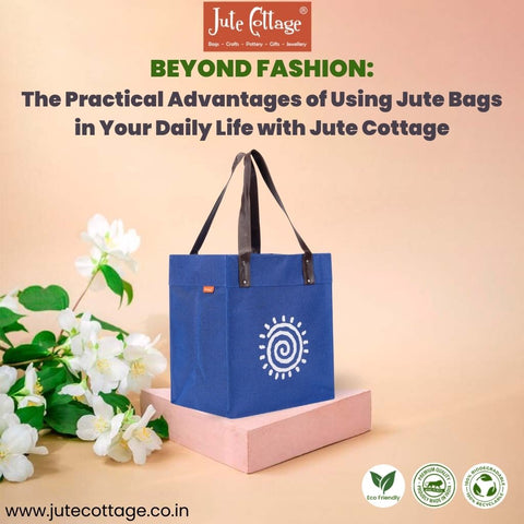 Jute Bag With Zip