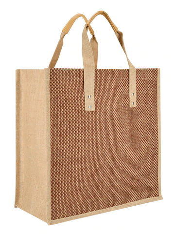 Box Type Design Jute Bag 13x15 | Shaabee Return Gifts