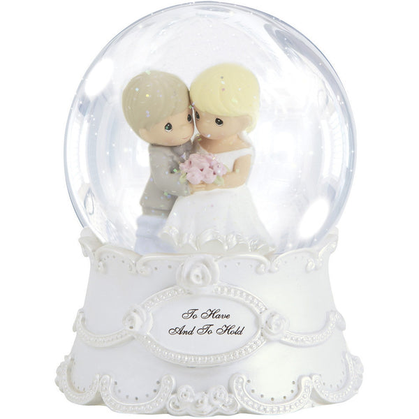 To Have And To Hold, Resin/Glass Snow Globe, Musical - Ecart