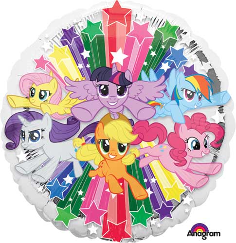 My Little Pony Metallic Balloon 18" - Ecart