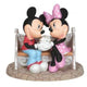 Disney Mickey Mouse and Minnie Mouse Every Day Is Sweeter With You, Bisque Porcelain Figurine