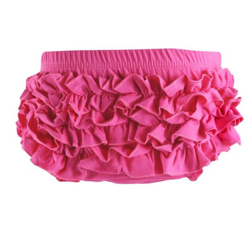 Cute and Fancy Toddler Girls Ruffle Underwear Accented with Bow