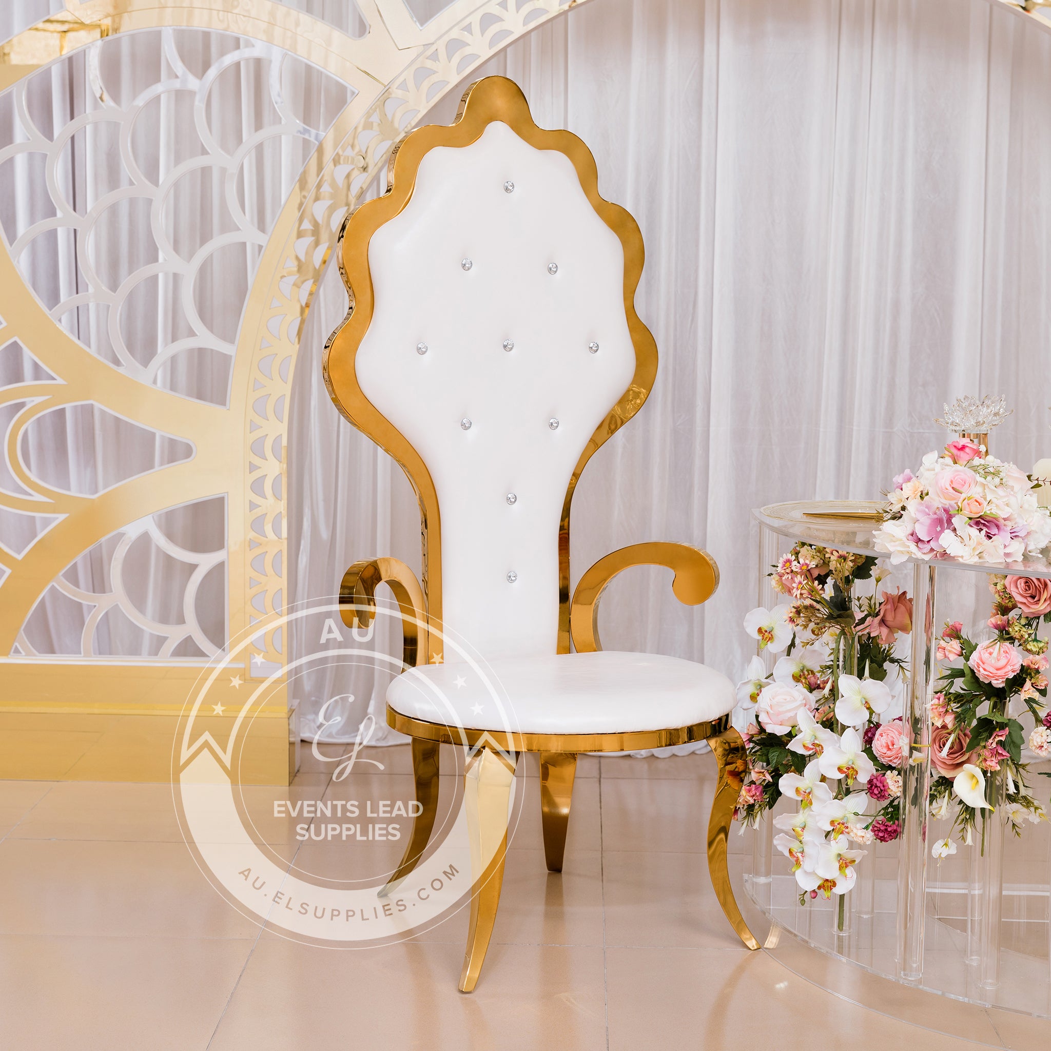 APHRODITE Throne Chair - EL Supplies Australia product image