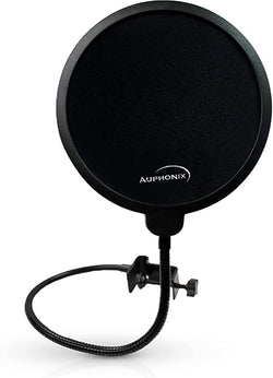 AUPHONIX Silver PRO Microphone Shock Mount – Shockmount Compatible w/B