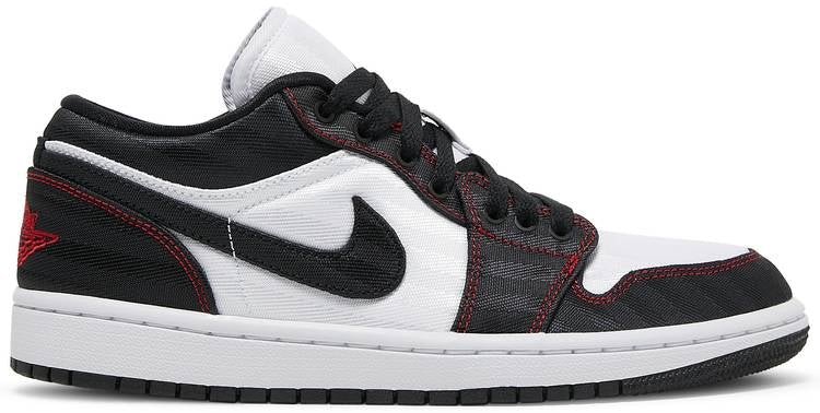 jordan 1 low black gym red