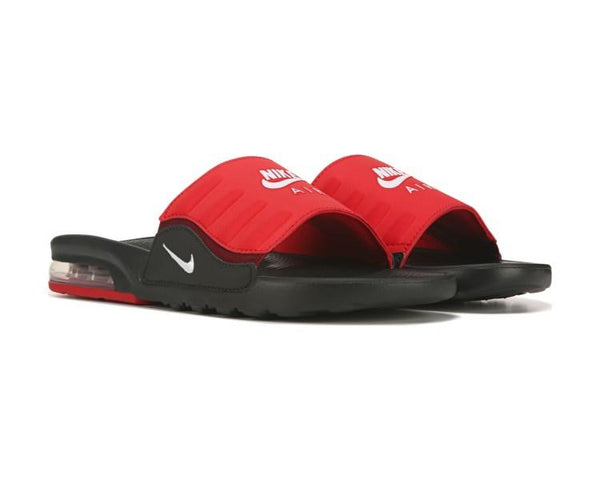 Men's Nike Air Max Camden Slides (Black/Red) – Soles
