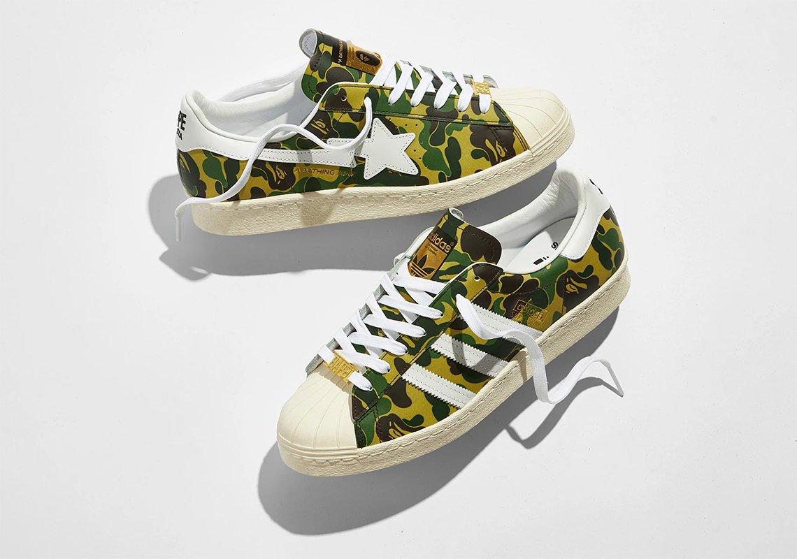 Superstar Bape ABC Camo Green |