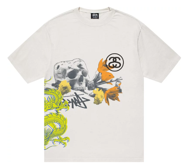 Stussy Crown Wreath Pig Dyed Tee – Pure Soles PH