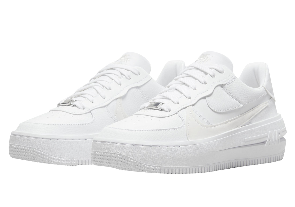 Nike Air Force 1 Platform Triple White W Pure Soles Ph