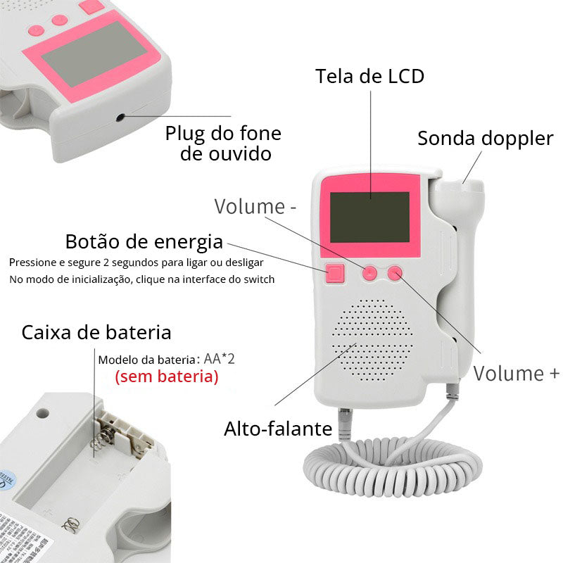 doppler fetal pré-natal