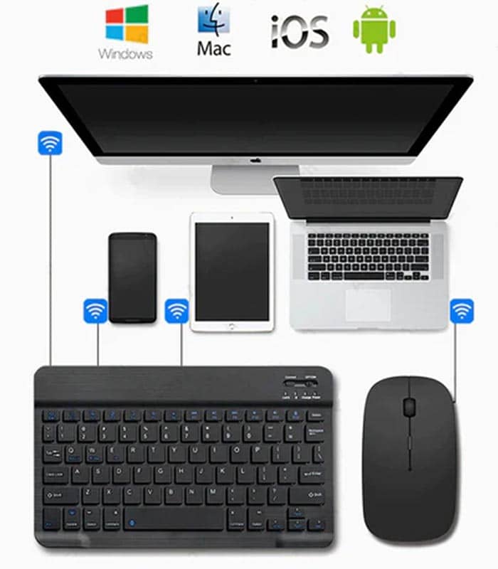 mouse e teclado bluetooth