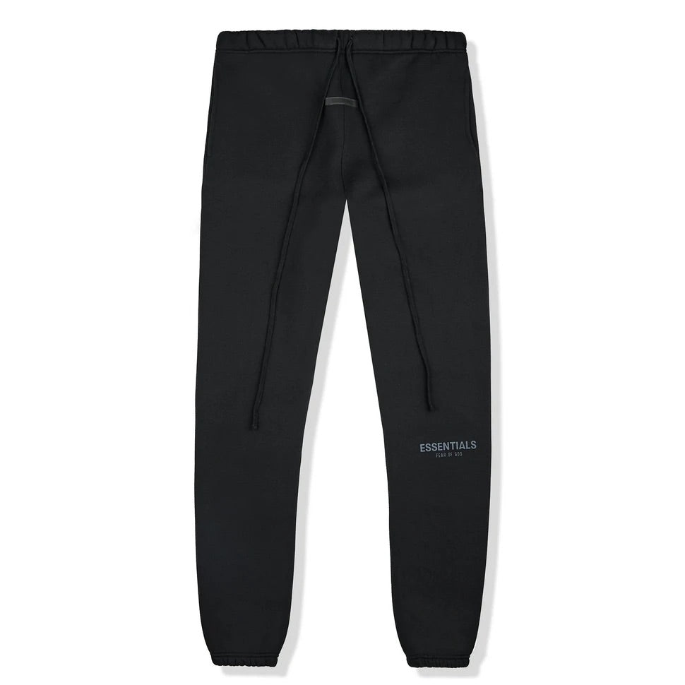 Essentials - Velvet Logo Sweatpants (Black) – Octane