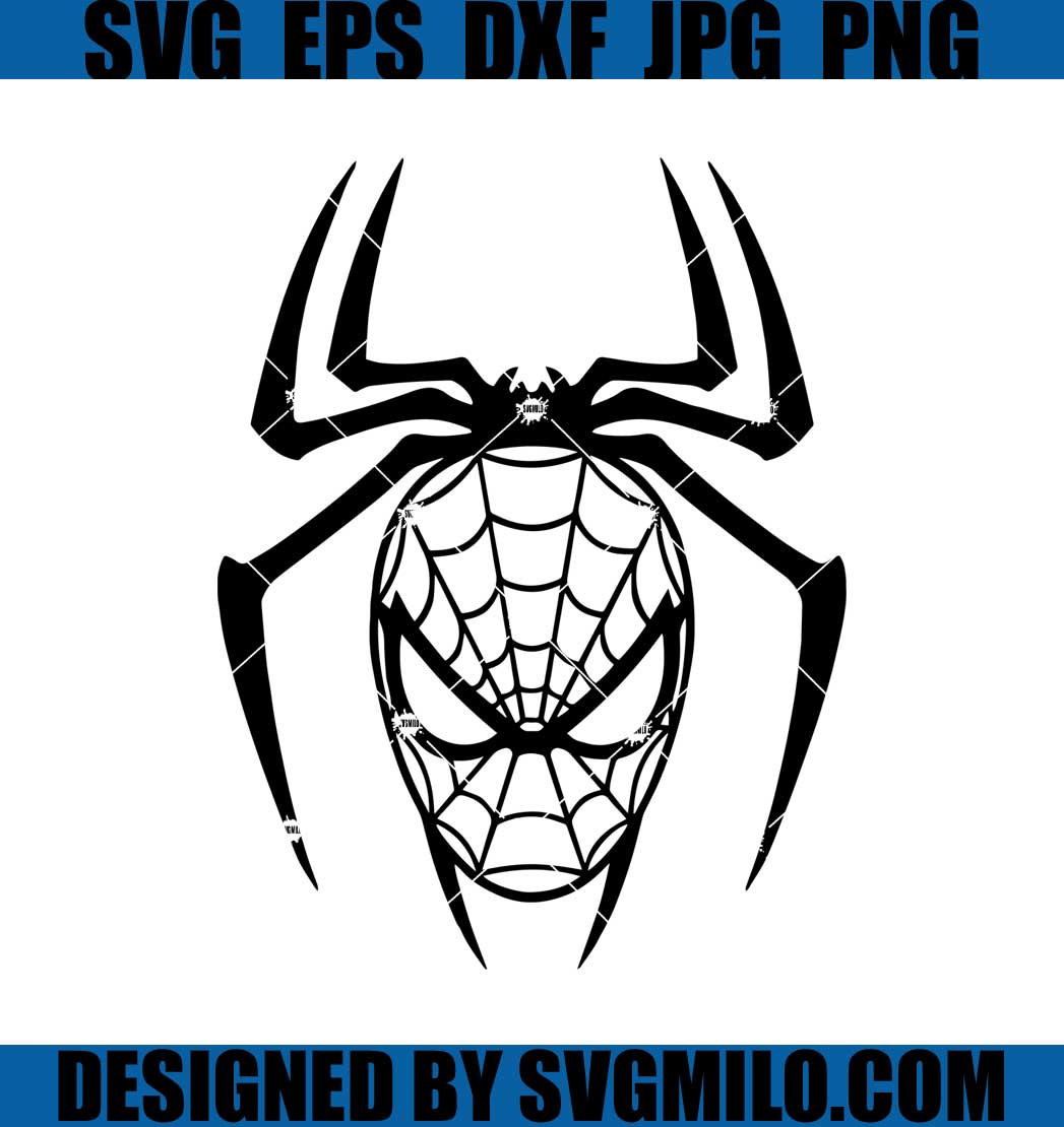 Spiderman Svg, Spiderman Face Wire Svg, Movie Svg