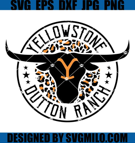 Yellowstone SVG  Rip Wheeler PNG DXF Ready For Cut - Crella