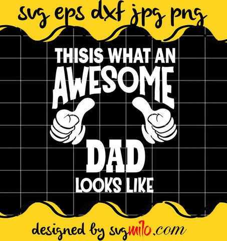 Dad, You Are Roarsome! SVG Cut file by Creative Fabrica Crafts