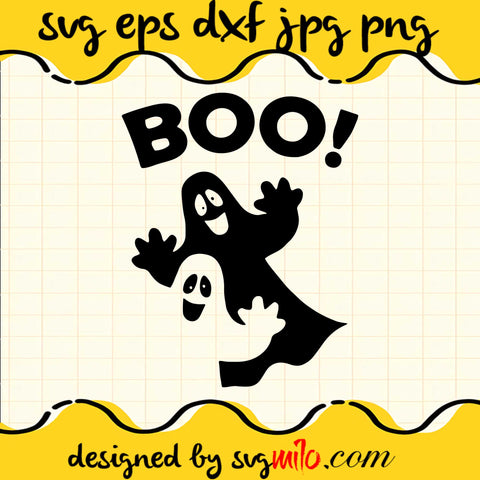 Halloween Ghost Boo Insert Card SVG, Digital Cut File, Cricut, Silhouette,  Joy 