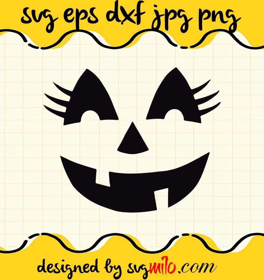 svgmilo-ladies-pumpkin-jackolantern-with-eye-lashes-file-svg-cricut-cut ...