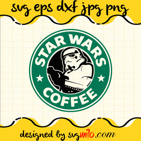 Star Wars Coffee Starbucks SVG Free Silhouette Download – 8SVG