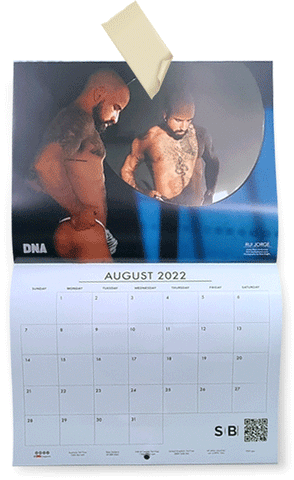 Rui Jorge in DNA Magazine 2022 Calendar by Stanley Burton Australia