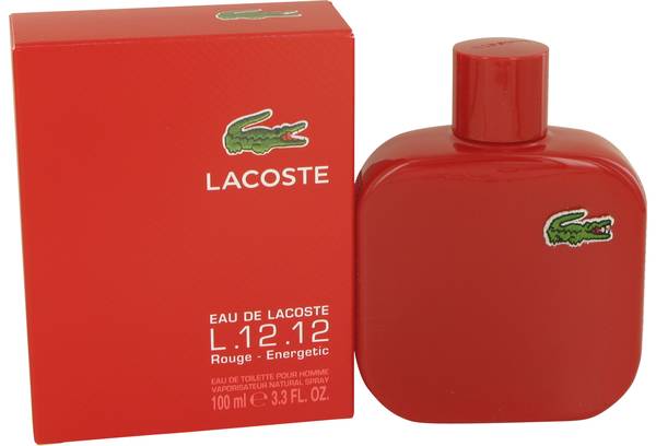 lacoste cologne rouge