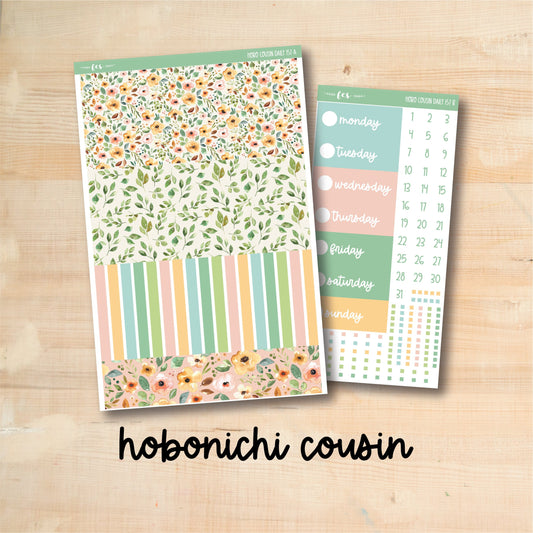 HC Daily 157 || SPRING FLOWERS Hobonichi Cousin Daily Kit