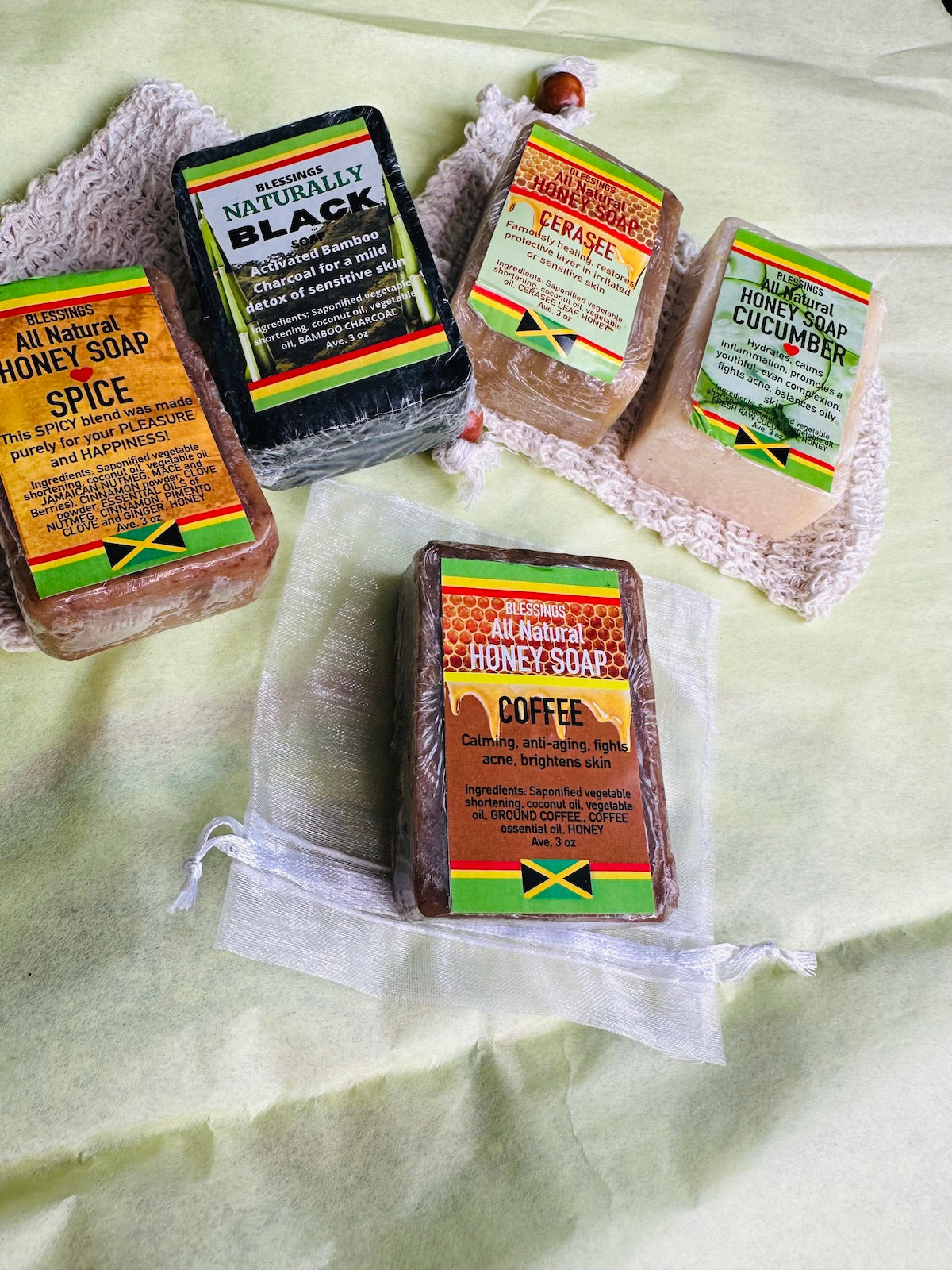 Trial Soap Box (All Natural Handmade in Jamaica)