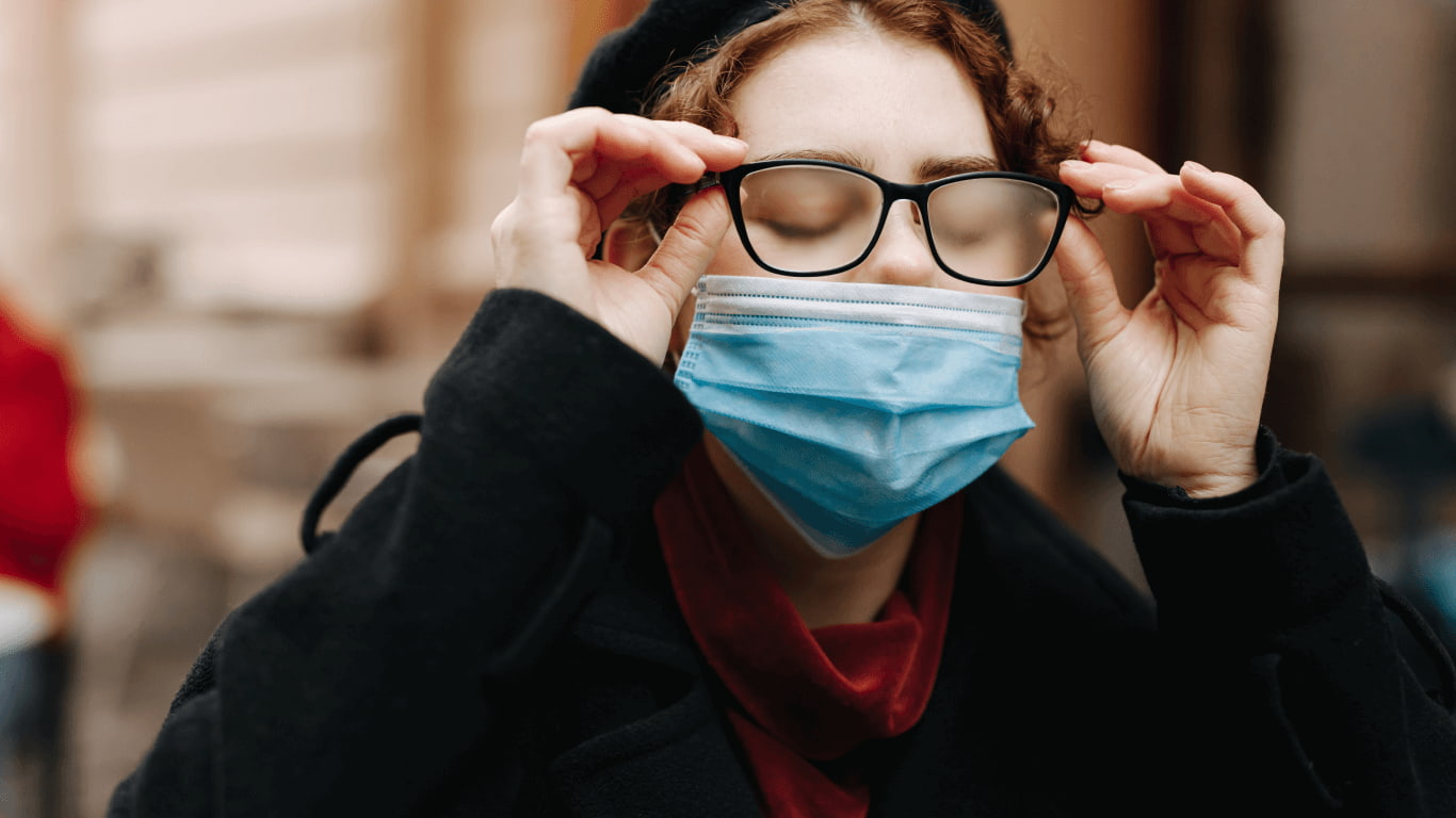 Image Fogged Glasses