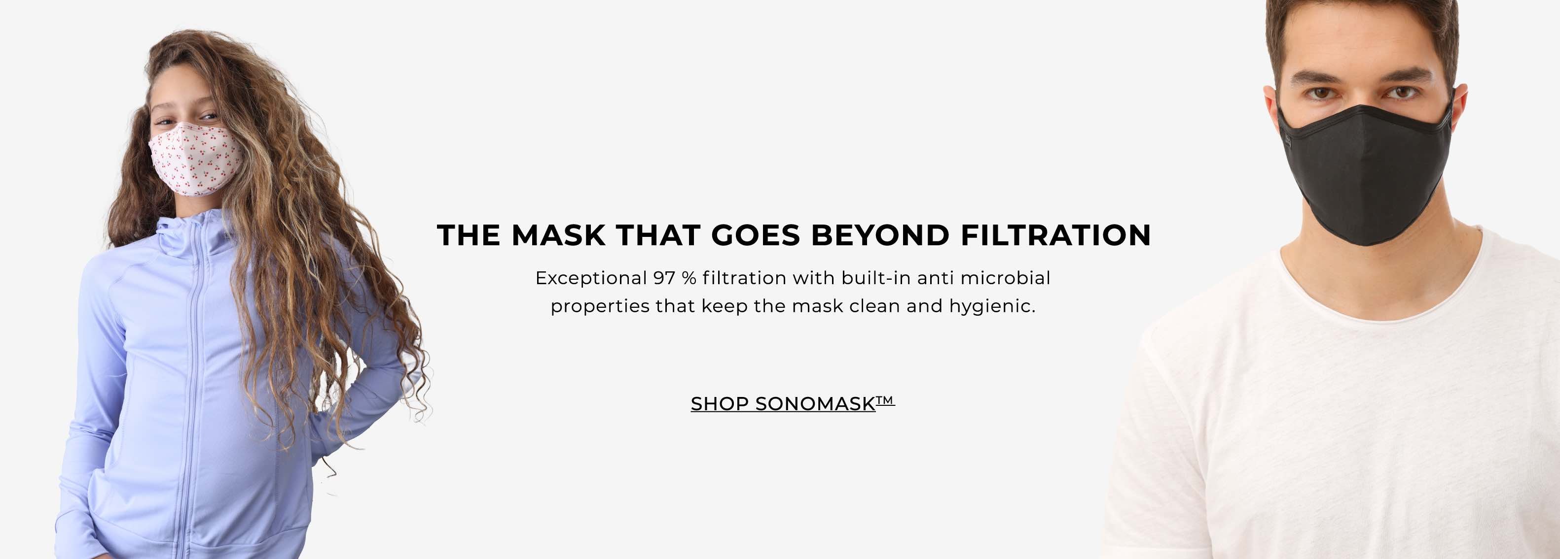 the mask that goes beyond filtration