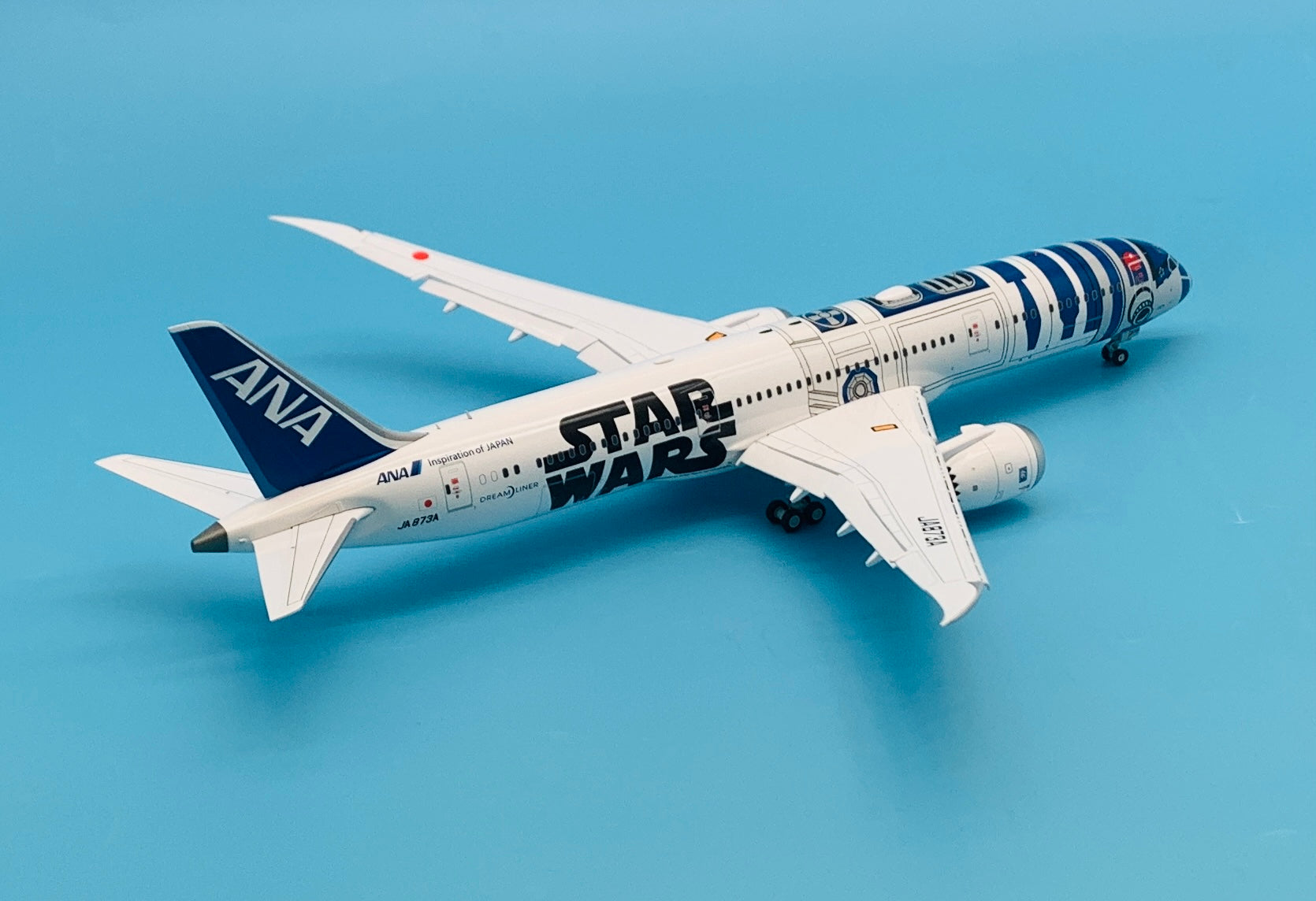 1/400 ANA 特別塗装 Green Jet B-787-9 モデルプレーン 【良好品