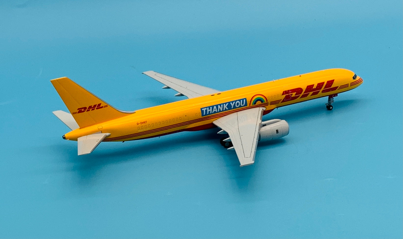 JC Wings 1/200 DHL Air Boeing 757-200(PCF) THANK YOU Livery G-DHKF