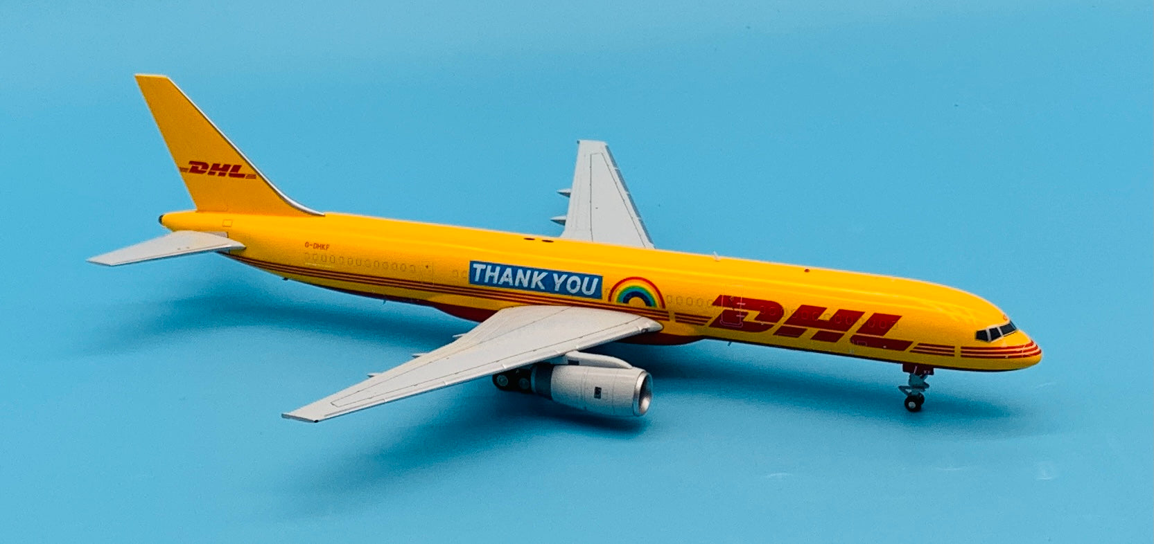 JC Wings 1/200 DHL Air Boeing 757-200(PCF) THANK YOU Livery G-DHKF