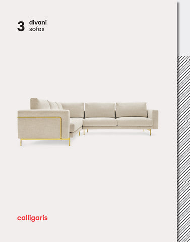 Calligaris Sofa Catalog Cover 2021
