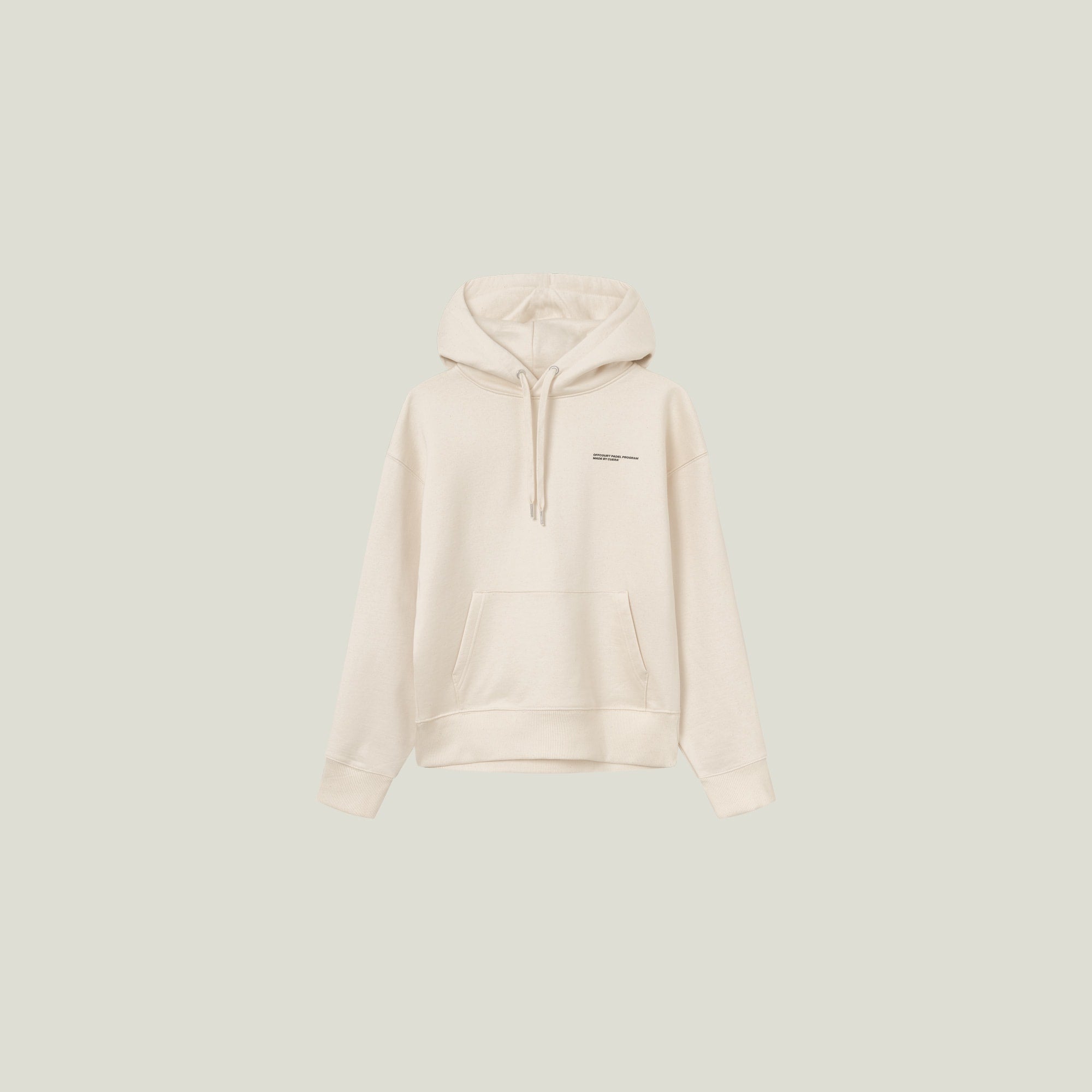 Billede af Relaxed Heavy Offcourt Hoodie - Off White