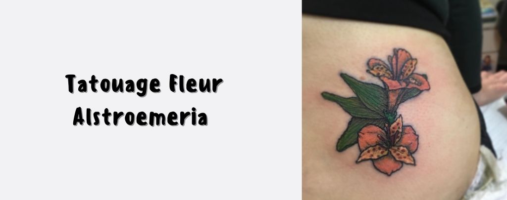 tatouage Alstroemeria
