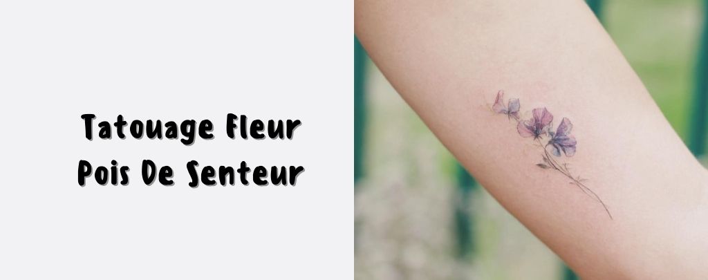 Tatouage Fleur Pois De Senteur